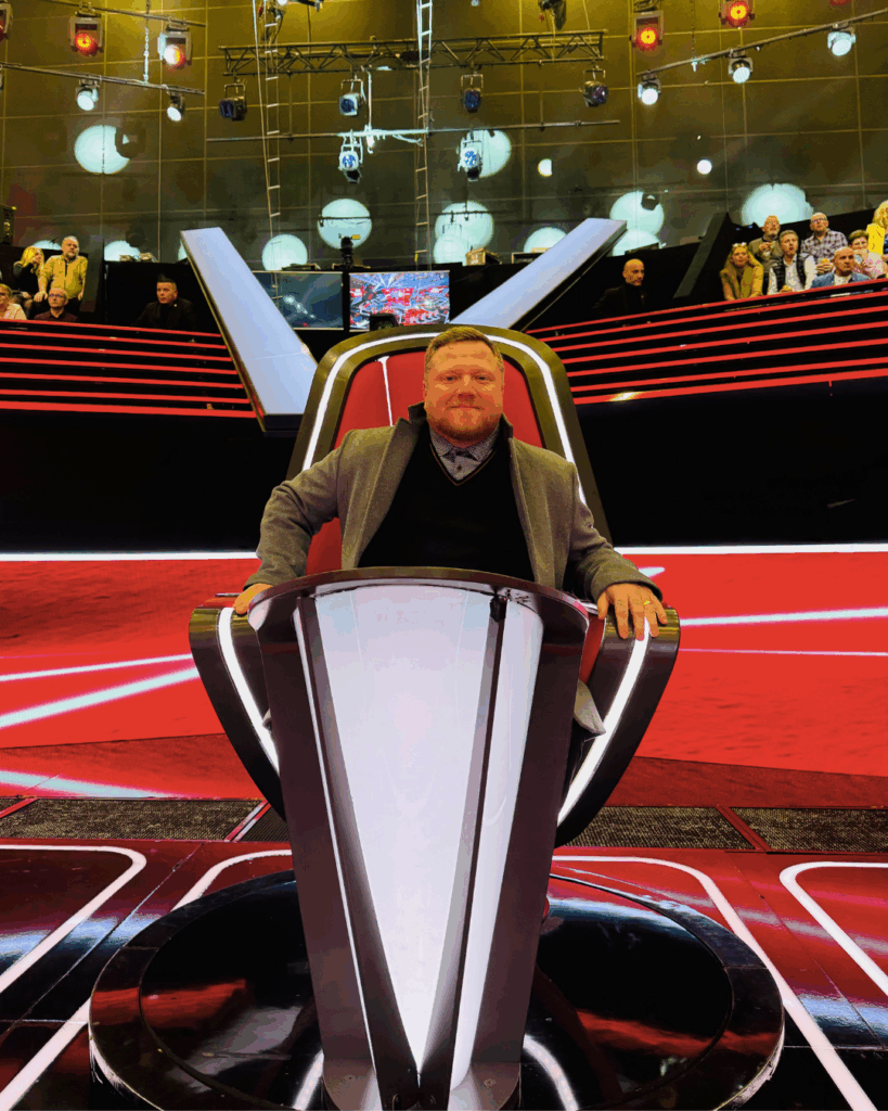 Thomas Gérôme à The Voice avec Alphonse son élève qu'il a entrainé au chant